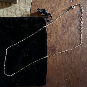 Catbird sweet nothing choker, yellow gold